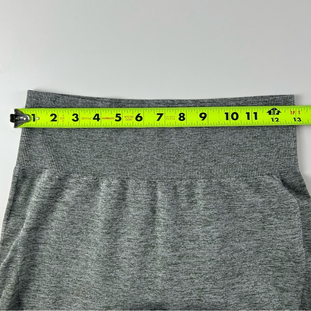 Victoria's Secret PINK‎ Womens M Leggings Gray Seamless High Waisted Contour - Picture 13 of 15